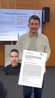 Toby Koch stellt vor: Wie entwickelt sich die Kompetenz des selbstregulierten Lernens binnen eines Jahres von Beginn der Jgst. 5 zum Beginn der Jgst. 6? Wir haben bei knapp 1.000 Gesamtschüler:innen zweimal das Lernstrategiewissen (Liska, 2019) erhoben und uns die Entwicklung angeschaut. In der Zeit fand „normal Schule“ statt - es wurden keine besonderen Fördermaßnahmen zum selbstregulierten Lernen durchgeführt. Bei den Lehrkräften der teilnehmenden 16 Gesamtschulen (knapp 700 Lehrkräfte) haben wir den Test bislang ein einziges Mal eingesetzt.
Ausgewählte Ergebnisse und deren Analyse findet Ihr im Reel. Eine „richtige“ Veröffentlichung befindet sich aktuell „under revision“.
Koch, T., Kaiser, T., Reintjes, Ch., & Stebner, F. (under revision). Die Entwicklung des selbstregulierten Lernens in der fünften Jahrgangsstufe – eine Längsschnittstudie. In E. Grommé et al. (Eds.), Sammelband AEPF-Tagung 2024.
Die Aufnahmen sind in Berlin im @bmftr_bund entstanden. Bei einer kleinen Abschlusstagung der „Corona-Förderlinie“ haben die 18 geförderten Projekte ihre Erkenntnisse und ihre Ergebnisse vorgestellt. Unsere Osnabrücker Delegation stellte das Projekt „Deisel“, das Ende Januar 2026 ausläuft, vor.
Wir danken dem Ministerium für Forschung, Technologie und Raumfahrt und @germanaerospacecenter für die spannenden zwei Tage.
@sonja_nonte @christianreintjes76 @uniosnabrueck @schulpaedagogik_osna @marcel_veber @i_kunze13 #instalehrerzimmer @t_dogortobeythebrave